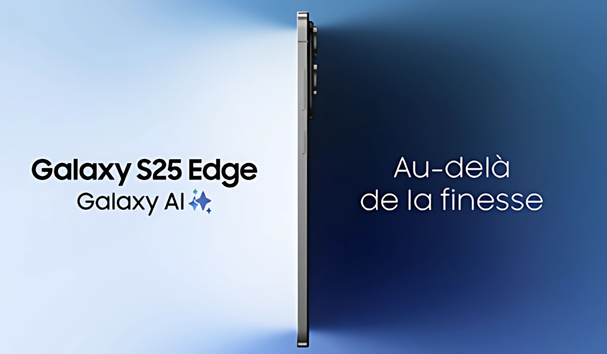 Samsung Galaxy S25 Edge - modèle orange