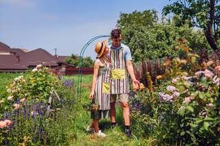 Jardin écologique à l'automne