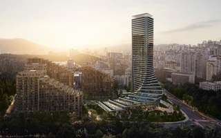 Cityzen Tower à Tbilissi par Zaha Hadid Architects