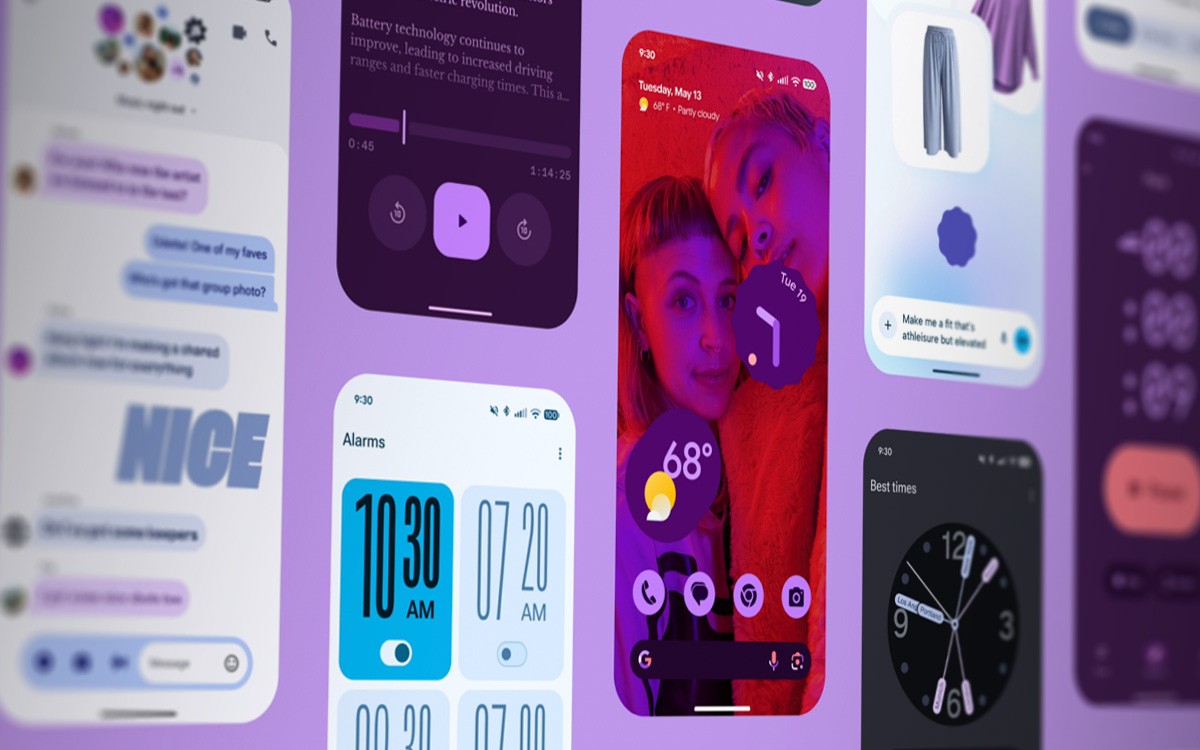 android 16 date de sortie samsung galaxy Google Pixel