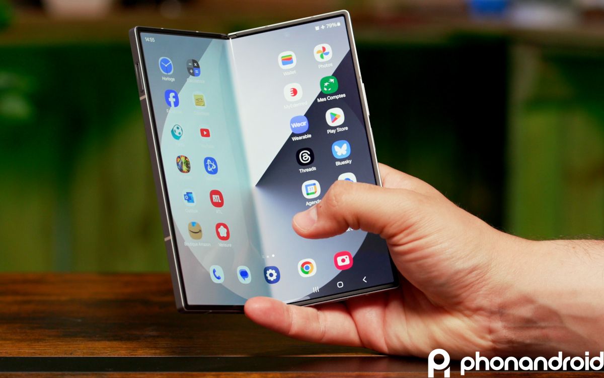 Galaxy Z Fold 6 ouvert