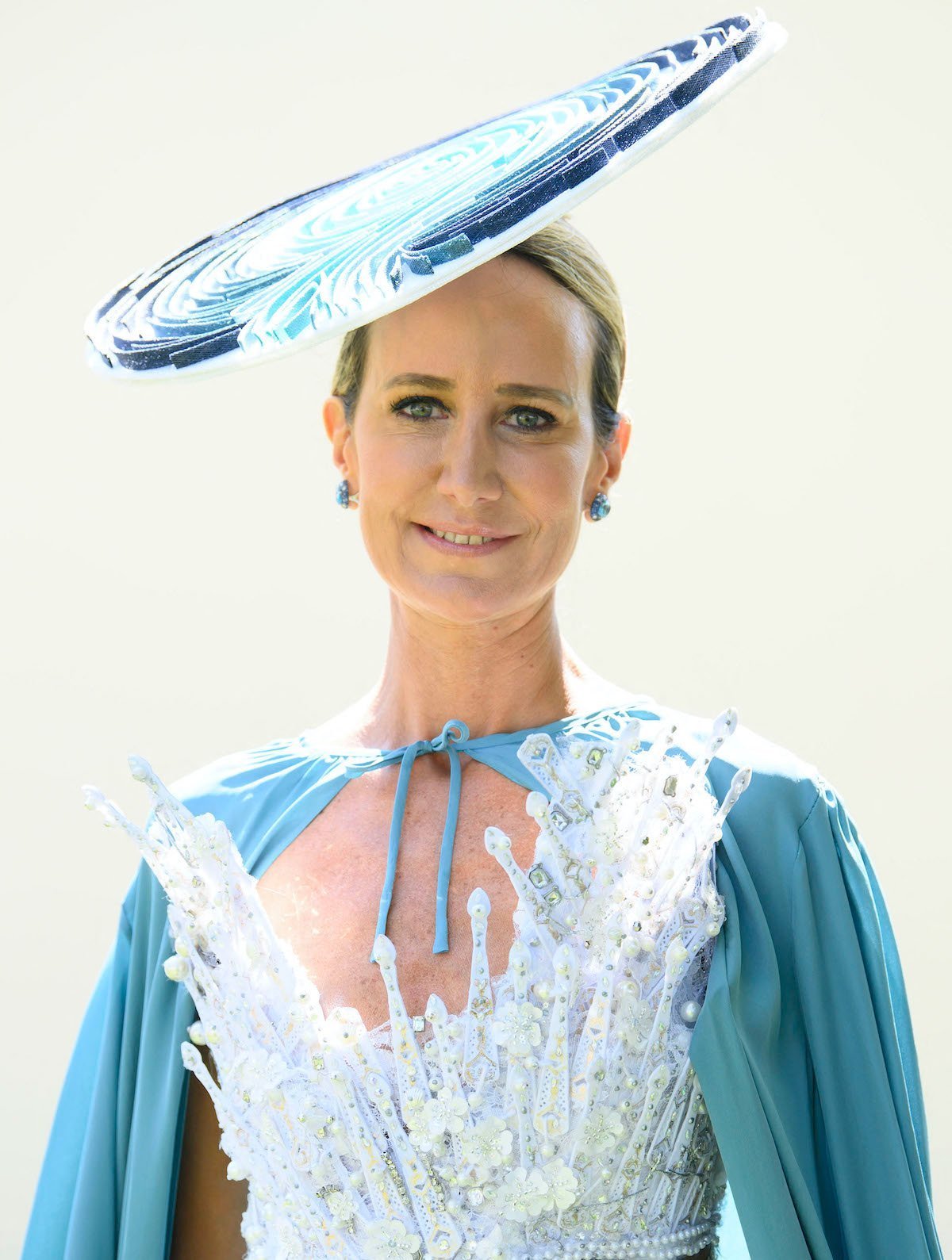 Lady Hervey dans une tenue océanique