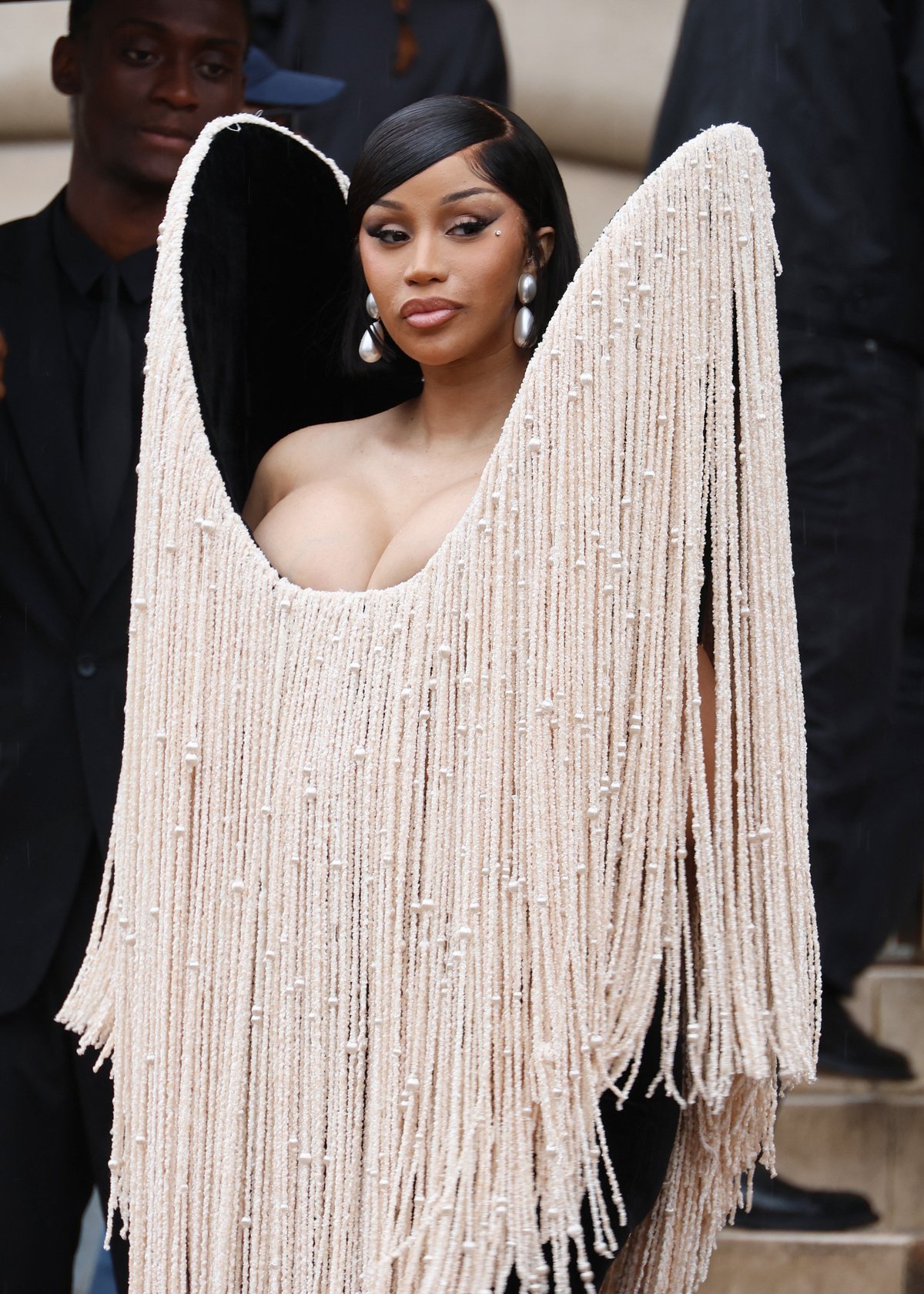 Cardi B au défilé Schiaparelli