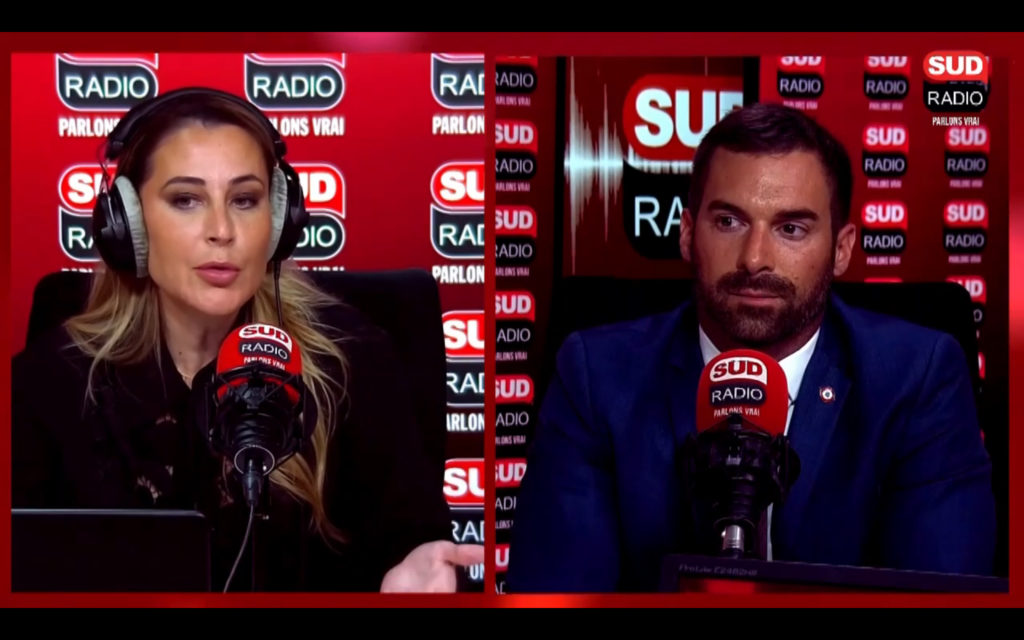 Magali Berdah sur Sud Radio en compagnie d'invités de la télé-réalité et du monde politique