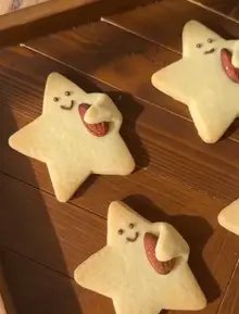 Ajout des amandes aux biscuits