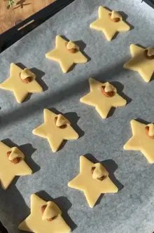 Biscuits en cuisson au four