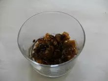 Ajout du confit d'oignons